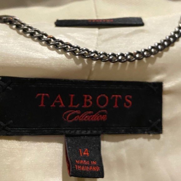 Talbots Cream Blazer - Picture 3 of 5